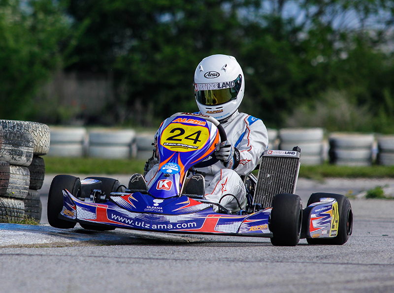 Destacada participaci&oacute;n navarra en el Campeonato Catal&aacute;n de Karting